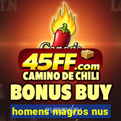 homens magros nus